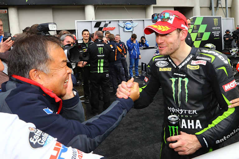 Le-Mans-GP: Nakamoto gratuliert Crutchlow zu Platz 2