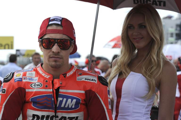 Ducati-Werksfahrer Nicky Hayden