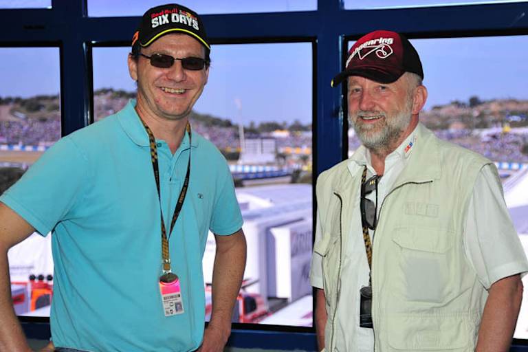 Dr. Lutz Oeser (Event Manager ADAC Sachsen) und Wolfgang Streubel