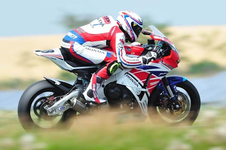 Michi Ranseder rast auf Platz 2