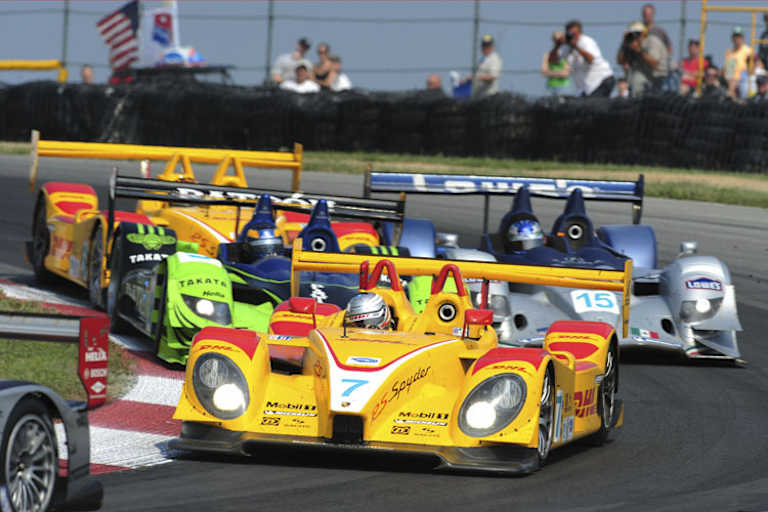 Penske setzte die Porsche RS Spyder in der ALMS ein