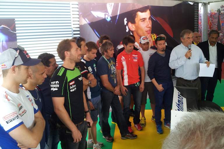 Ayrton Senna ist auch heute noch präsent