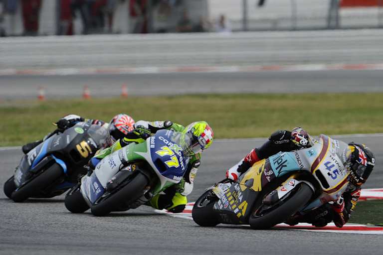 Das Rennen in Misano: Scott Redding vor Aegerter und Zarco