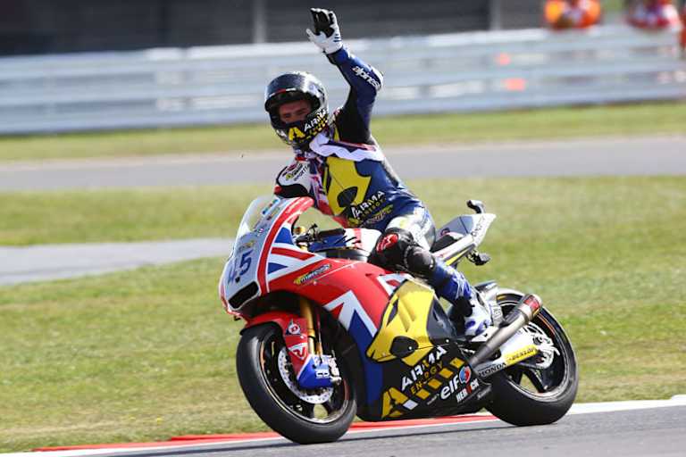 Scott Redding beim Sieg in Silverstone