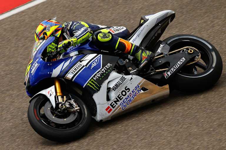 Valentino Rossi in Aragón: Klare Fortschritte