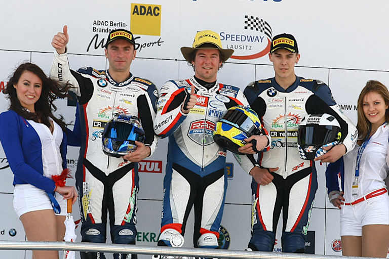 IDM-Podest mit Nigon, Cudlin und Reiterberger fest in  BMW-Hand