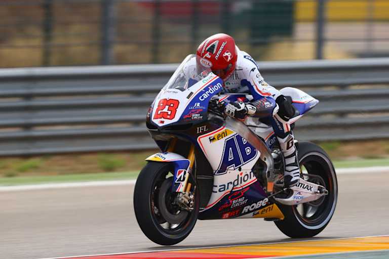 Luca Scassa auf der ART-Aprilia