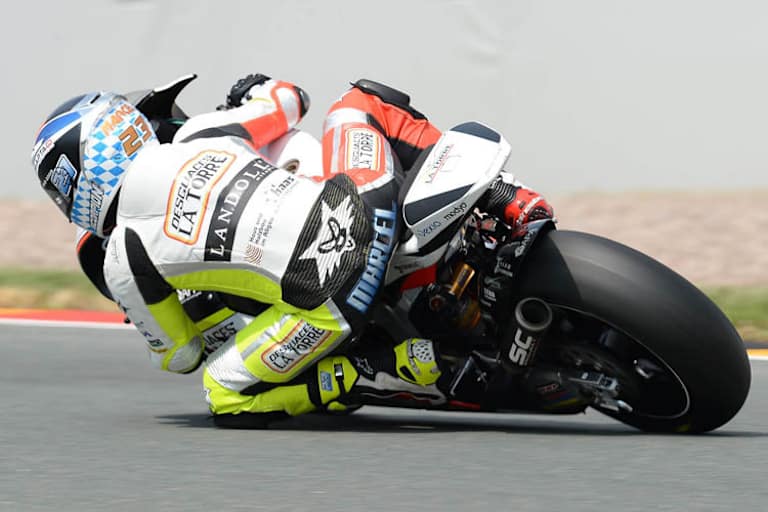 Sachsenring-GP 2013: Marcel Schrötter stürzte im Rennen