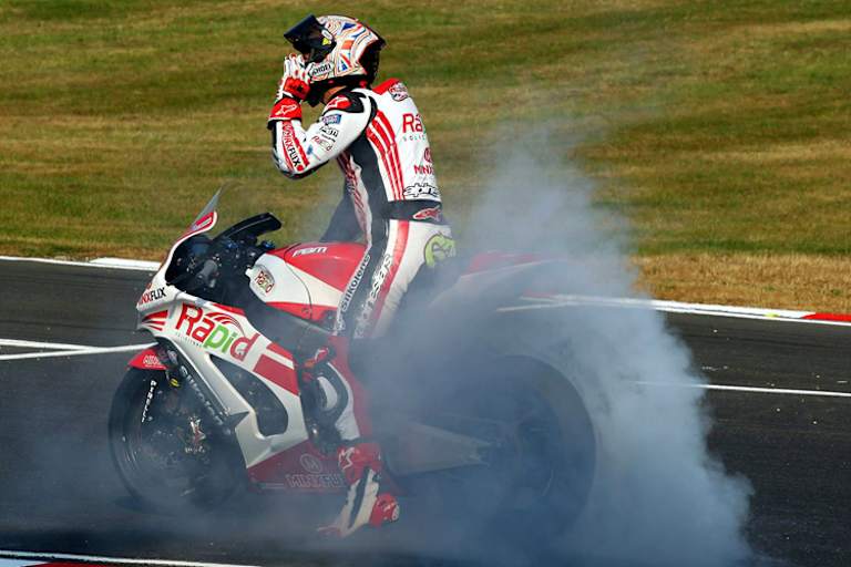 Der 50. BSB-Sieg für Shane Byrne 