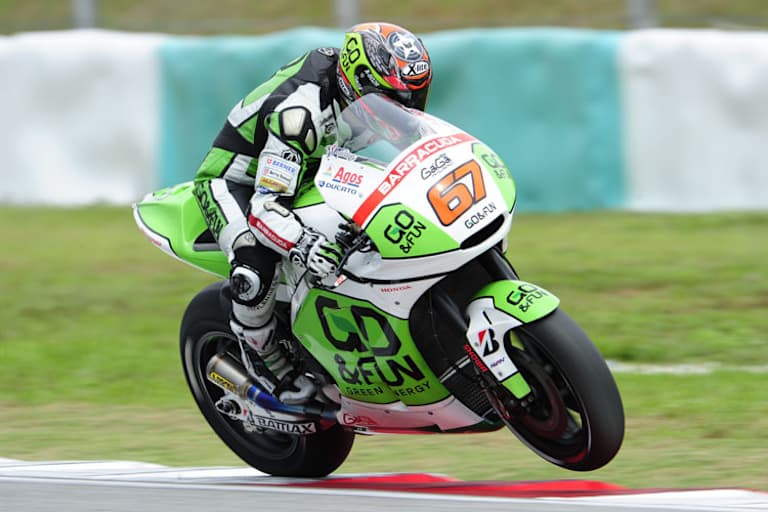 Bryan Staring auf der CRT-Honda des Gresini-Teams