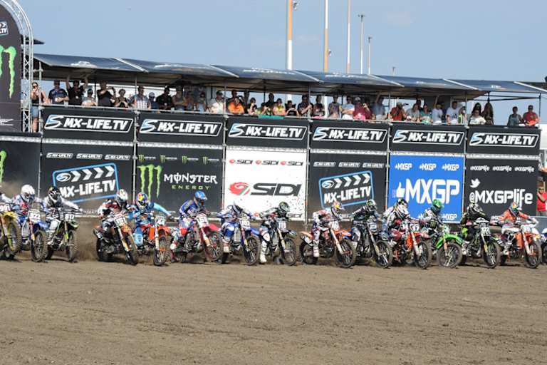 Start zum MX2-Qualifying-Rennen: Kein Deutscher mischt mit