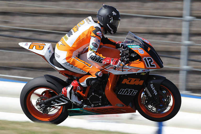 Stefan Nebel in Elkhart Lake (Road America)