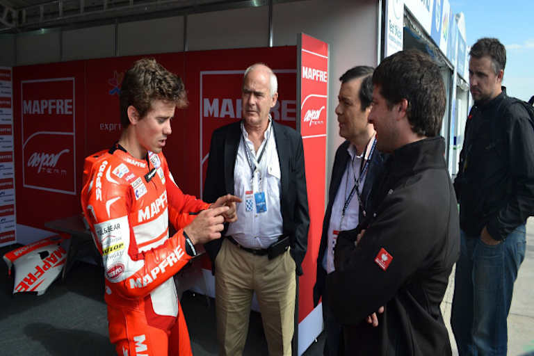 Viel Testarbeit: Nico Terol in Argentinien