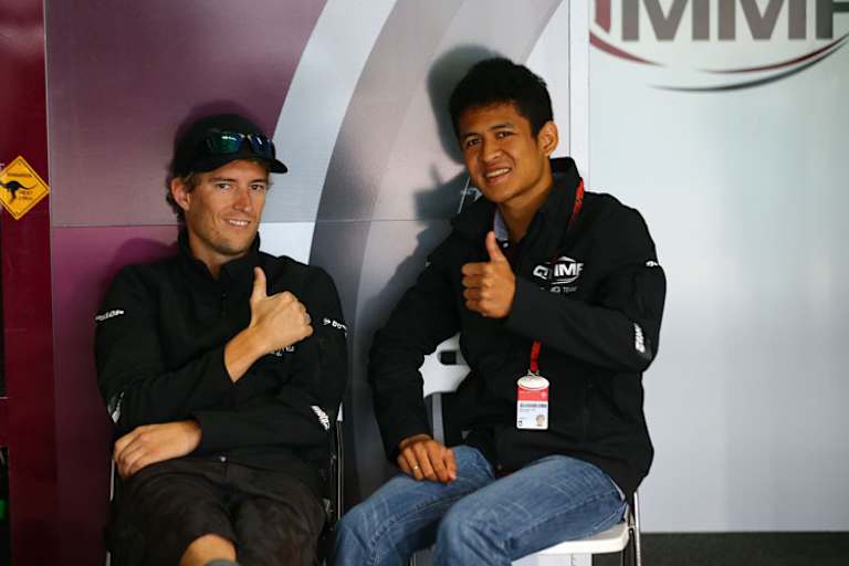 Das QMMF-Team: West und Sucipto