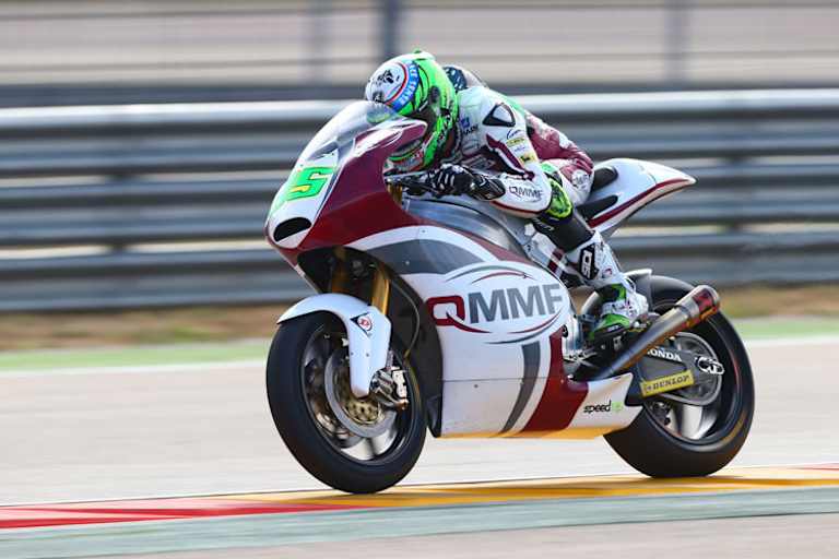 Anthony West auf der Speed-up des QMMF-Teams