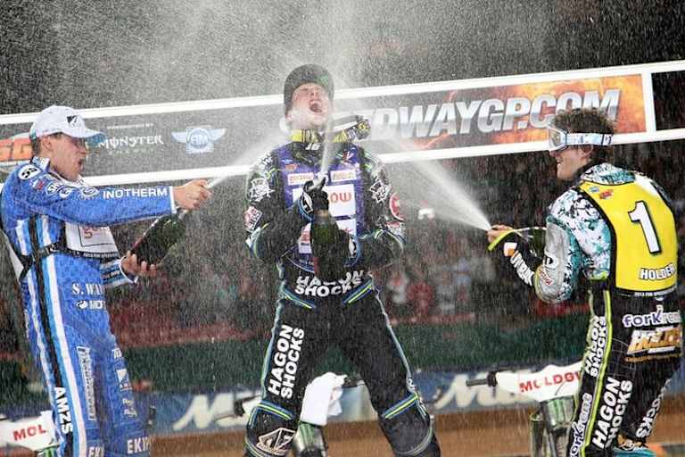 Matej Zagar, Darcy Ward, Chris Holder