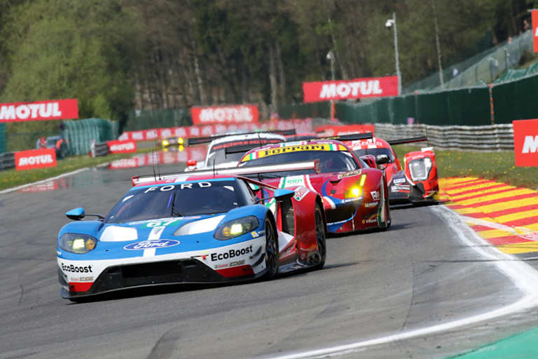 In der GTE-WM liegen Ford und Ferrari vorne