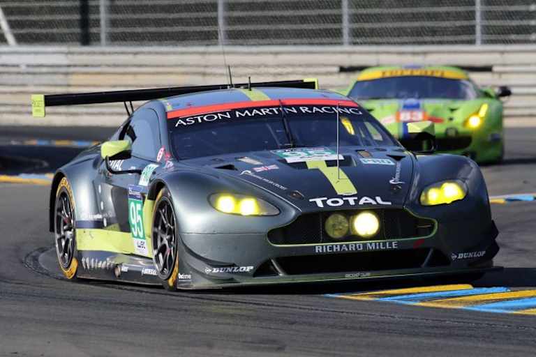 Der Aston Martin Vantage GTE von Nicki Thiim, Marco Sørensen und Richie Stanaway 