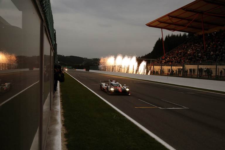 Der Toyota TS050 Hybrid beim Sieg in Spa-Francorchamps