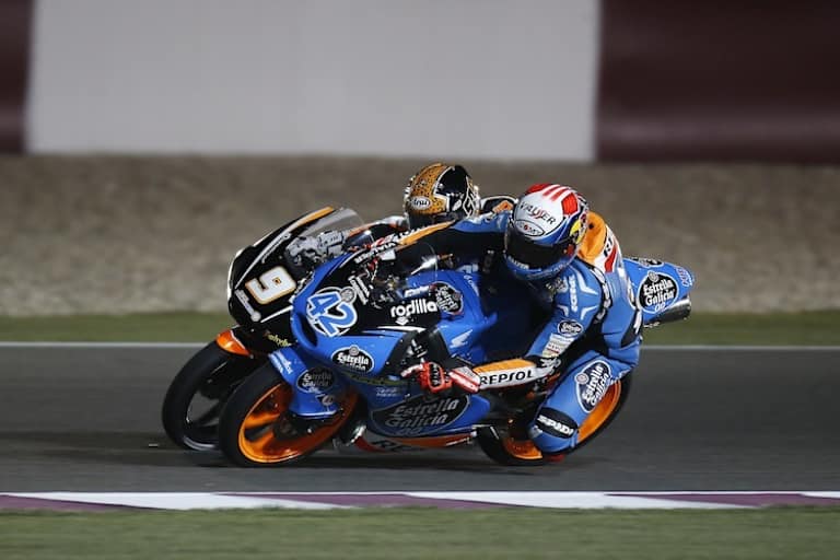 Alex Rins fährt auch die Trainings im Kampfmodus