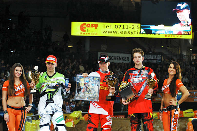 Die SX 2 - Siegerehrung in Stuttgart