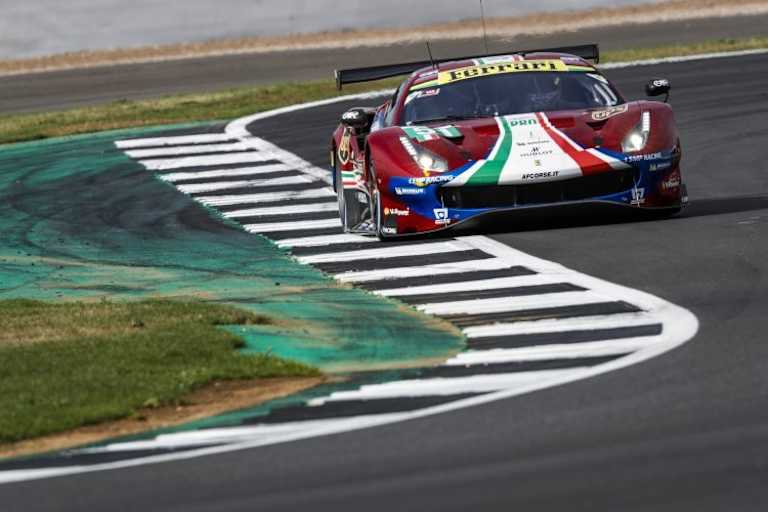 Der Ferrari 488 GTE Evo von Alessandro Pier Guidi und James Calado gewinnt in der GTE-Klasse