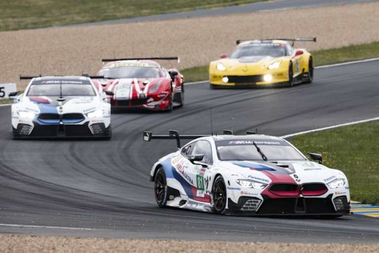 Werden immer besser: Die beiden BMW M8 GTE