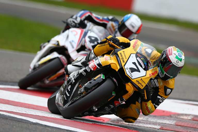 Fritz vor BMW-Pilot Mathieu Gines