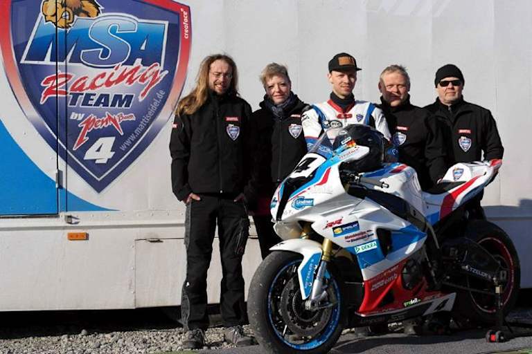 Matti Seidel und seine Mannschaft