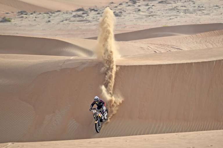 Matthias Walkner in den gefährlichen Sanddünen