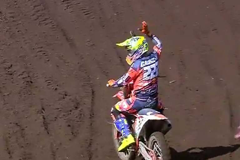 Titelfavorit Antonio Cairoli fiel mit technischem Defekt aus