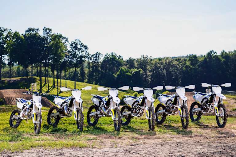 Die aktuellen Husqvarna-Motocross-Modelle