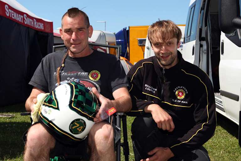 Thomas Gottschalk (rechts) und Niklas Pfeiffer