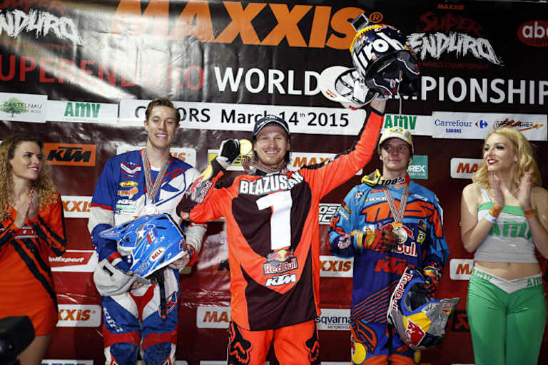 Cody Webb, Taddy Blazusiak und Jonny Walker (v.l.)