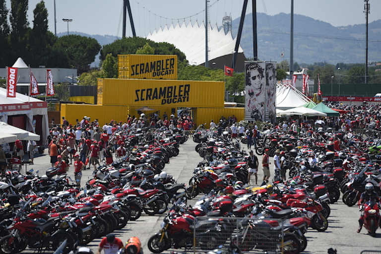 Die Word Ducati Week 2014 war ein Publikumsmagnet