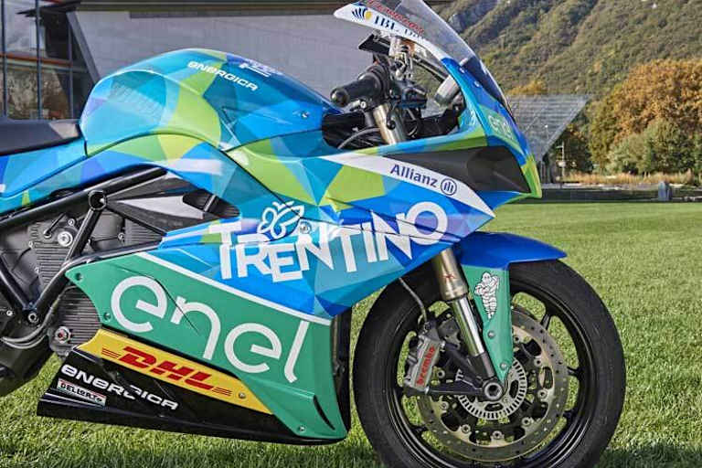 Das neue Bike für die MotoE-Serie