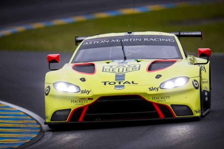 Der Aston Martin Vantage AMR aus der GTE-Pro-Klasse der FIA WEC