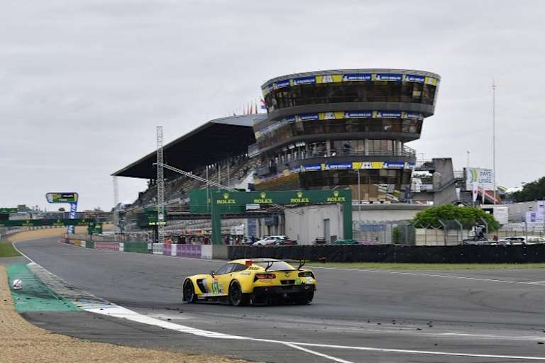 Bei den 24h von Le Mans noch 27 kg leichter unterwegs: Die Corvette C7.R