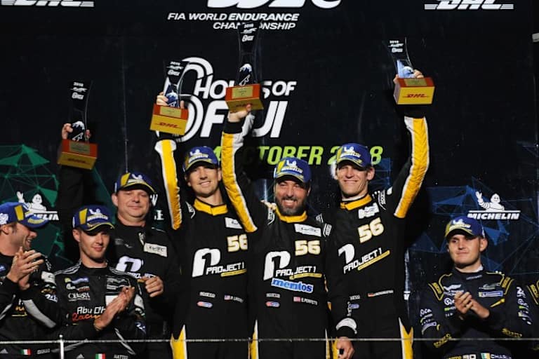 Starke Leistung: Patrick Lindsey, Egidio Perfetti und Jörg Bergmeister (M. v. li.)