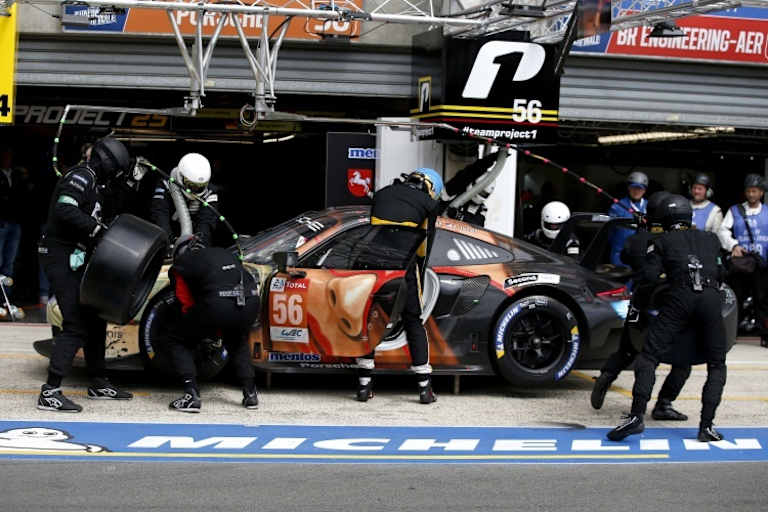 Der Porsche vom Team Project 1