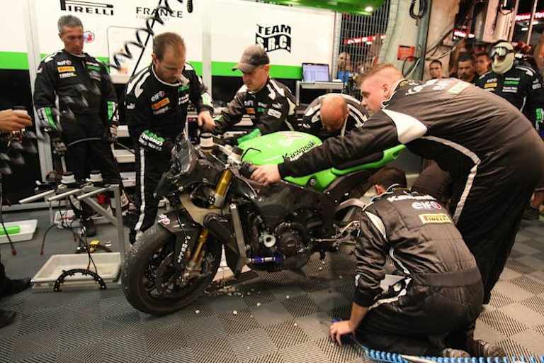 Drei Rückschläge waren dem Kawasaki-Teamchef zu viel: Er gab das 24h Rennen in Le Mans auf