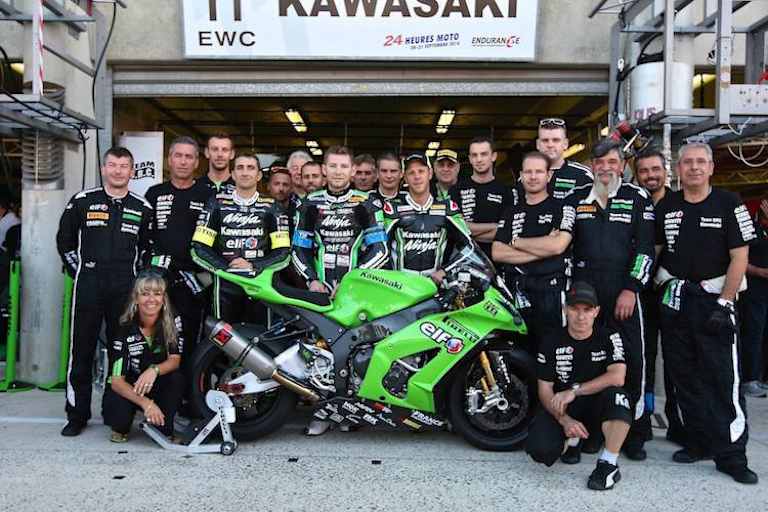 Vor dem Rennen herrschte bei SRC Kawasaki grosser Optimismus