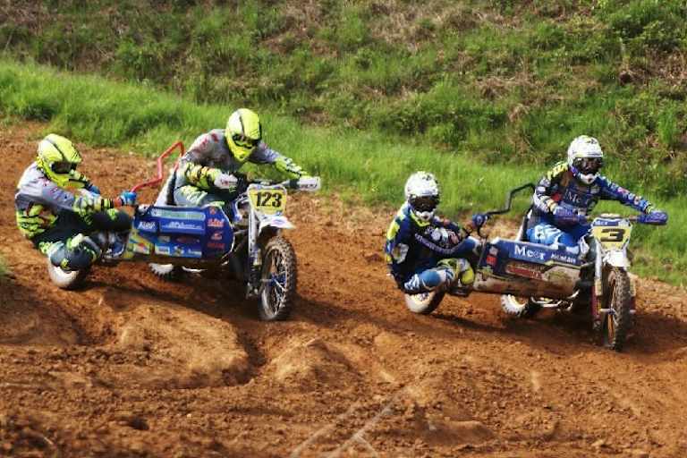 Die Cermak-Cermak (123) im Duell mit Hendrickx-Beunk (3)