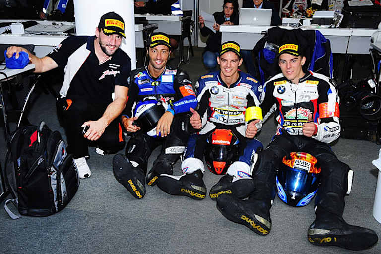 Für Vallcaneras (Zweiter von links) geht es um Titel Nummer 2