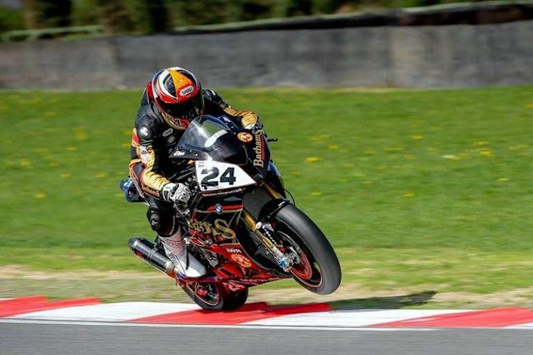 Patric Muff holte sich den achten Platz in Snetterton