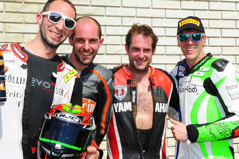 Raimund Söllinger, Josef Engerisser, Christian Kreidl, Andreas Fichtenbauer (vlnr.)