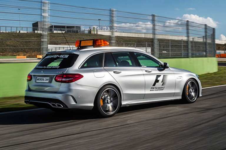Die Kombiversion des C63 AMG dient als Medical Car