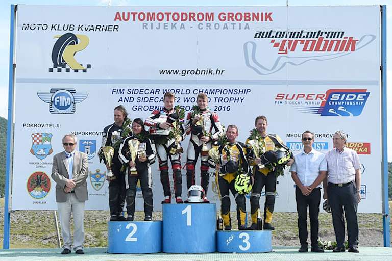 GF2: Grabmüller, Kirchhofer, Birchall/Birchall, Wechselberger, Bachmaier (vlnr.)