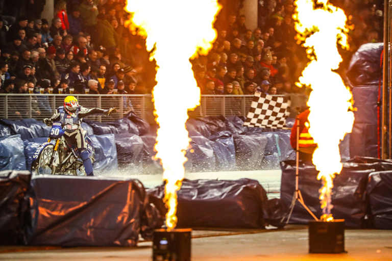 In Inzell brannte die Luft