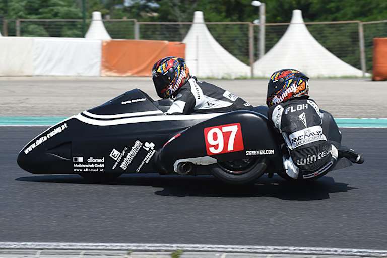 Grabmüller/Kirchhofer im TT-Gespann